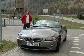 ... kurze Pause in Chur (Schweiz) ...