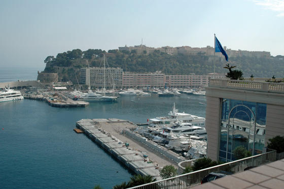 ... der Yachthafen von Monte Carlo / Monaco ...