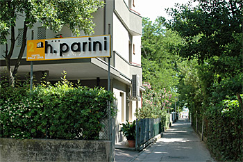 ... Hotel Parini in Bellaria ...